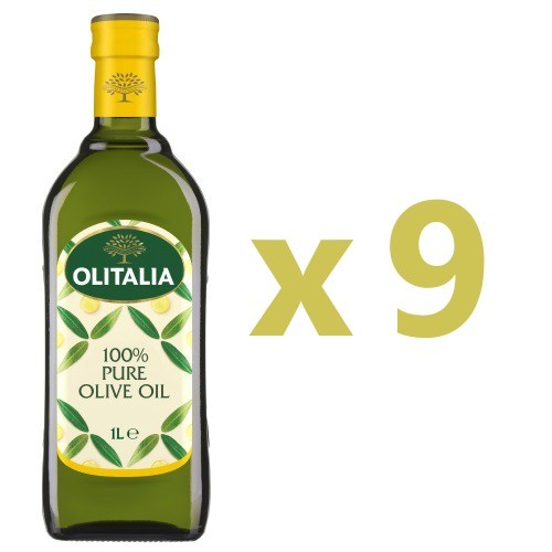 奧利塔純橄欖油1公升 9瓶組