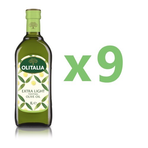 奧利塔精緻橄欖油1公升  9瓶組