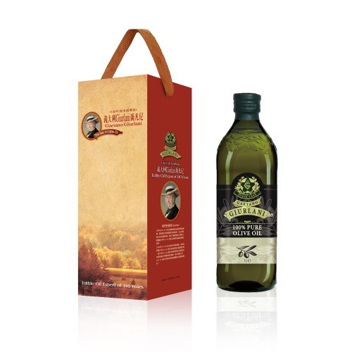 喬凡尼老樹純橄欖油 1公升  1瓶裝禮盒