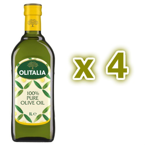 奧利塔純橄欖油1公升4瓶組