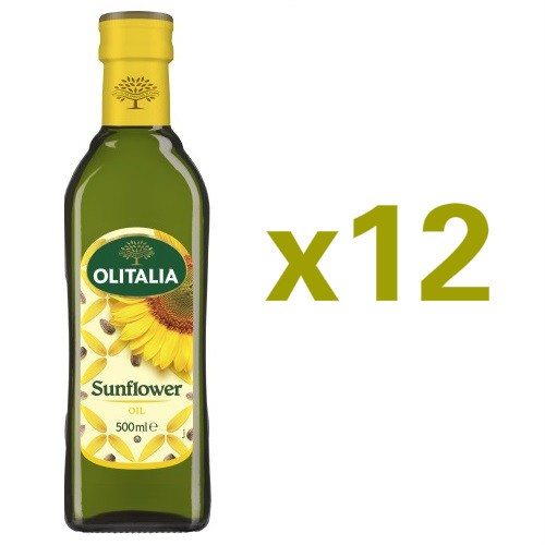 奧利塔頂級葵花油500ml 整箱(12瓶)