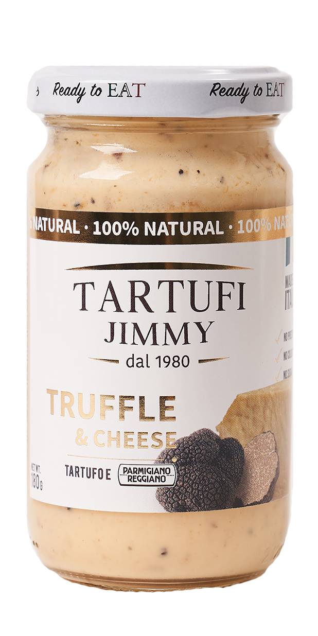 Tartufi Jimmy義大利松露義大利麵醬(起司口味)180公克 (Truffle ＆ Cheese)